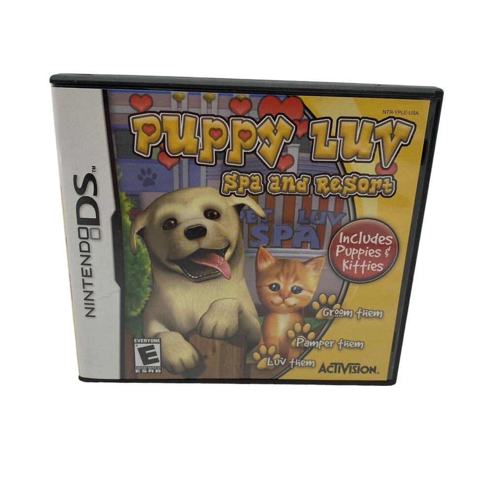 Puppy Luv: Spa and Resort (Nintendo DS, 2007) - European Version
